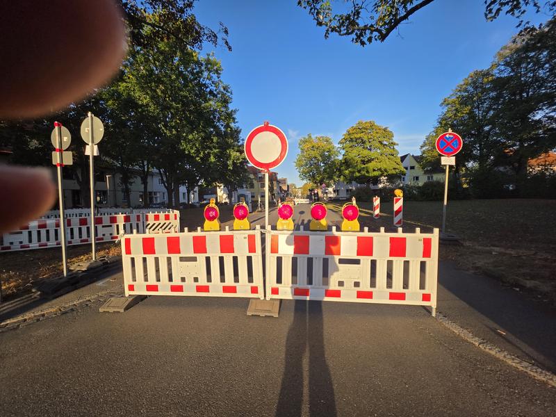 DM Verkehrstechnik - Baustellenabsperrung Innenstadt